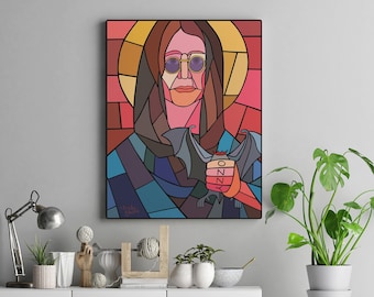 Ozzy Osbourne Art Print - Black Sabbath