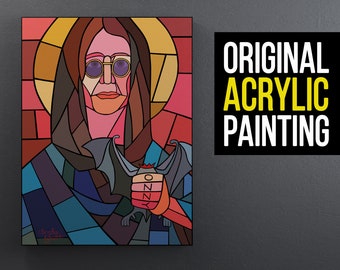 Ozzy Osbourne Original benutzerdefinierte Gemälde