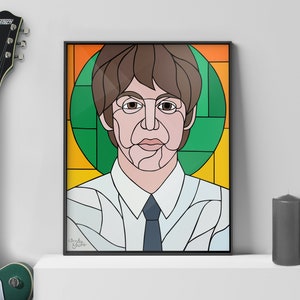 Paul McCartney poster | Beatles gift