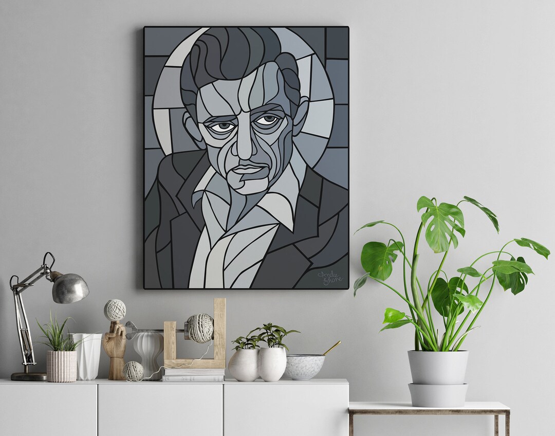 Johnny Cash Art Print - Etsy