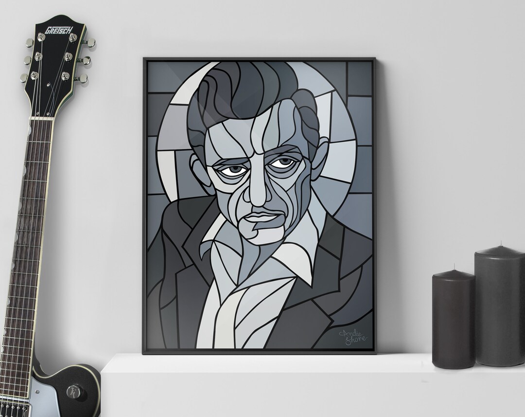 Johnny Cash Poster - Etsy