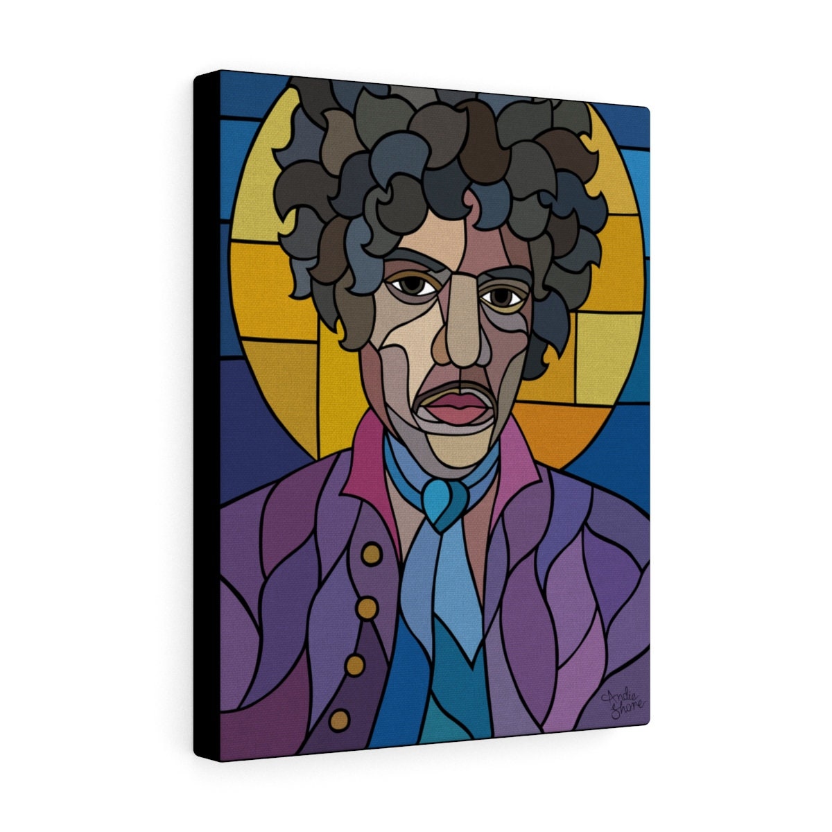 Jimi Hendrix Art Print Etsy