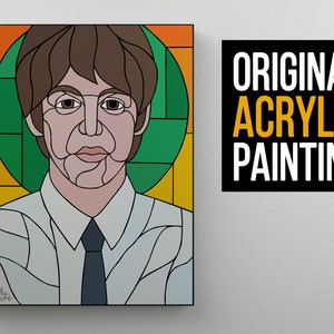 Paul McCartney Custom Original Painting
