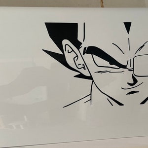 Dragon Ball Z stickers, Son Goku, Waterproof sticker, interior decoration, personalize your objects, furniture, wall, mirror, car