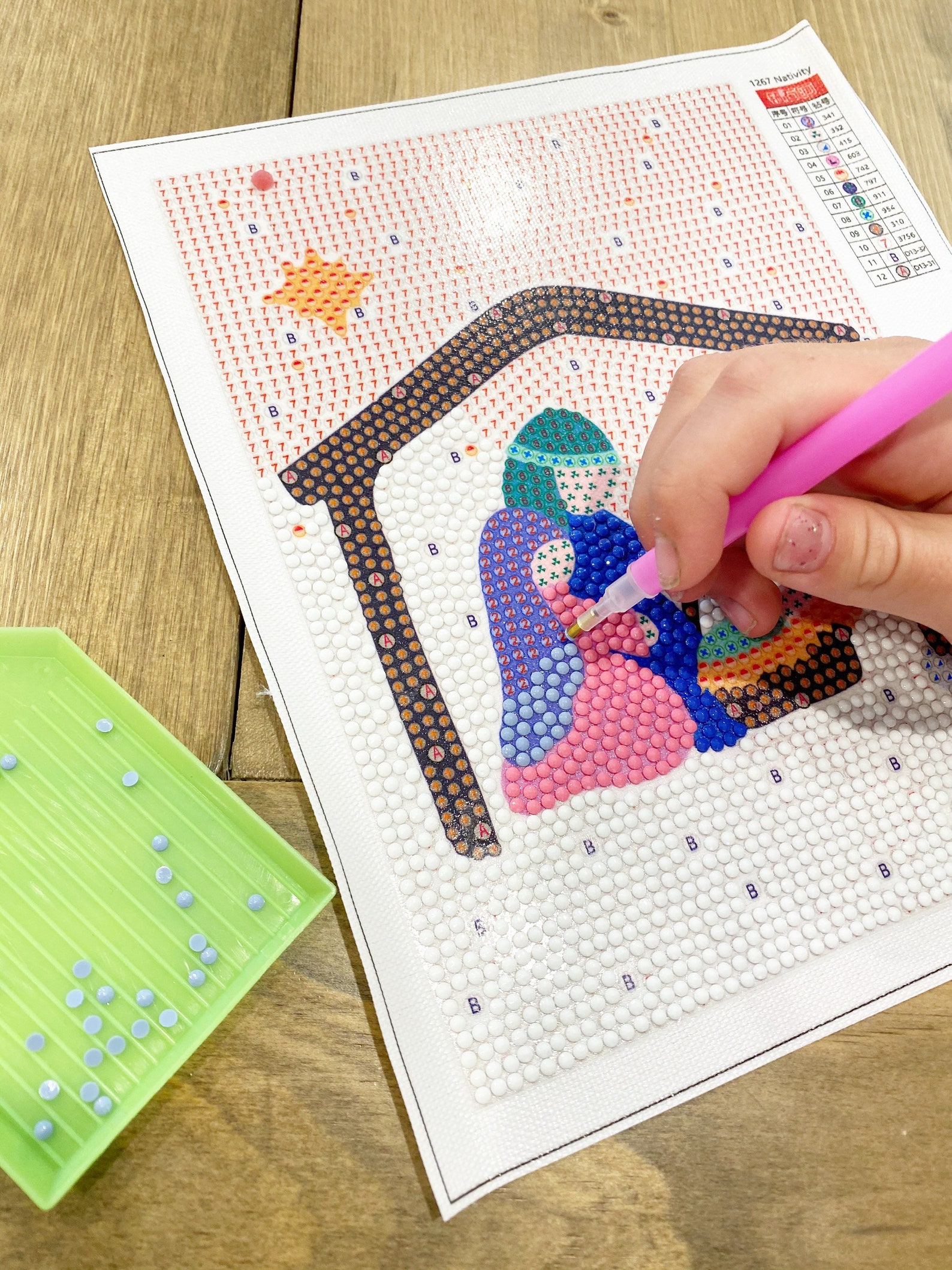 Nativity Diamond Art Kit - Etsy