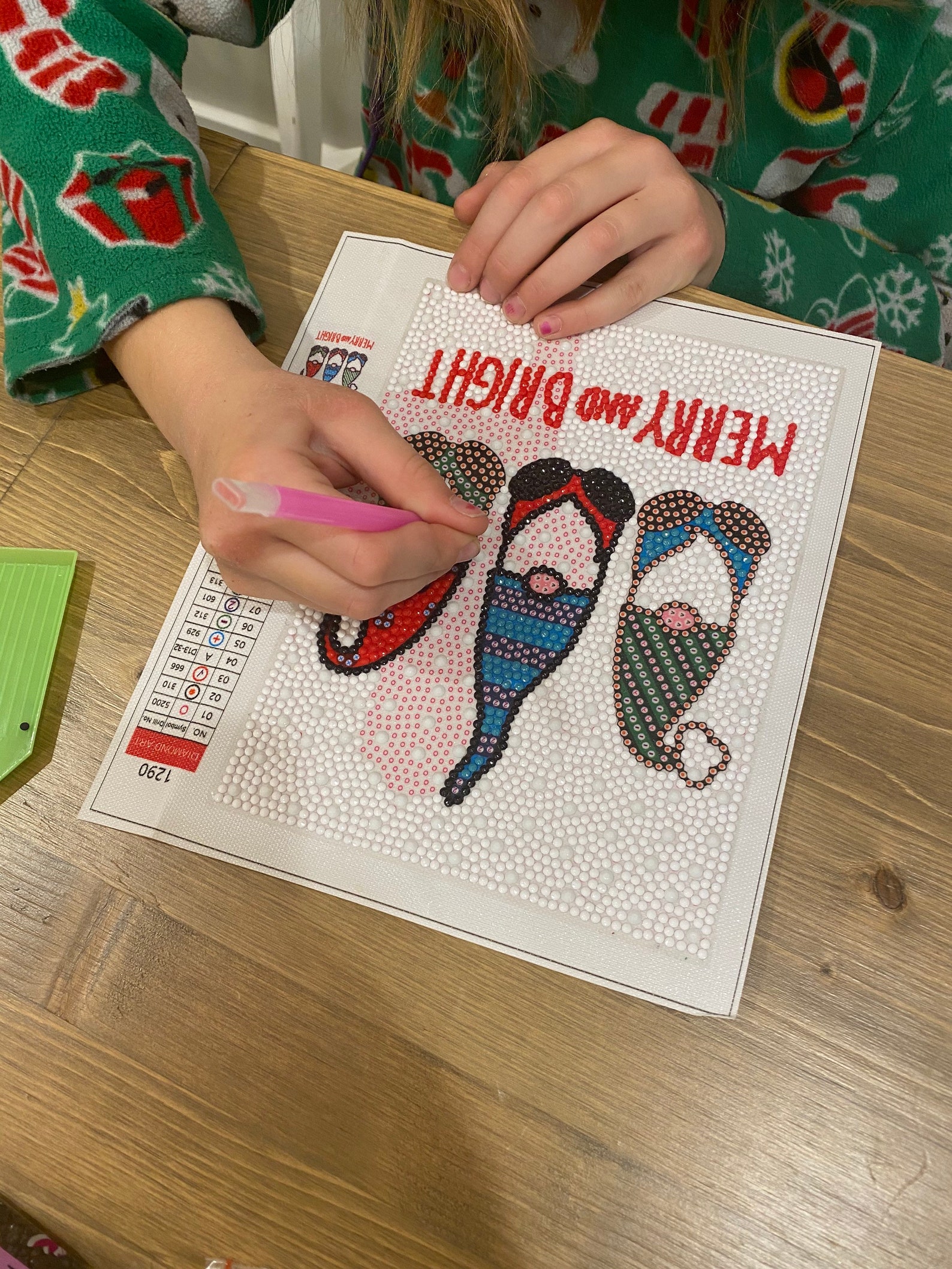Merry & Bright Gnomes Diamond Art Kit - Etsy