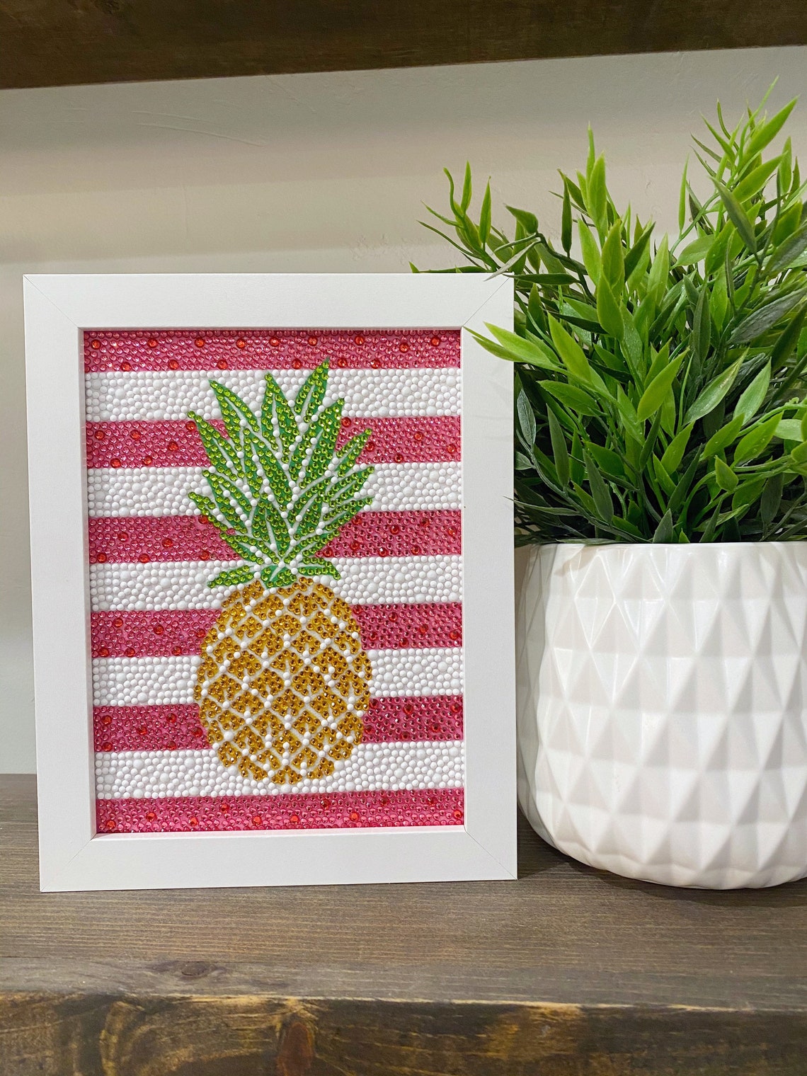 Pineapple Diamond Art Kit - Etsy Israel