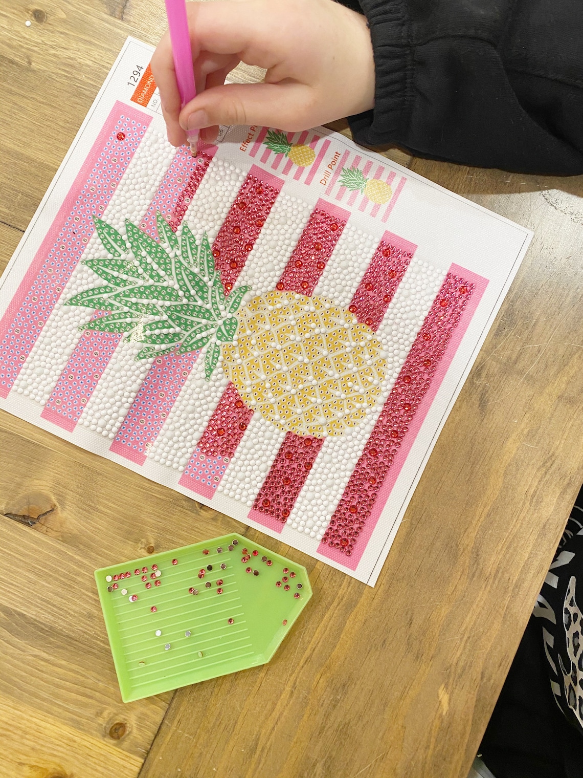 Pineapple Diamond Art Kit - Etsy Israel