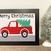 Christmas Tree Truck Diamond Art Kit 