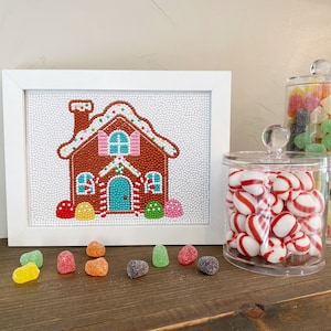 Gingerbread House Diamond Art Kit