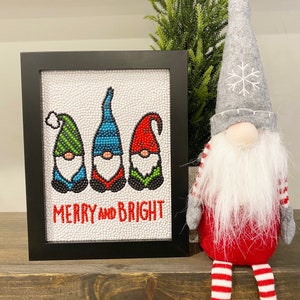 Merry & Bright Gnomes Diamond Art Kit