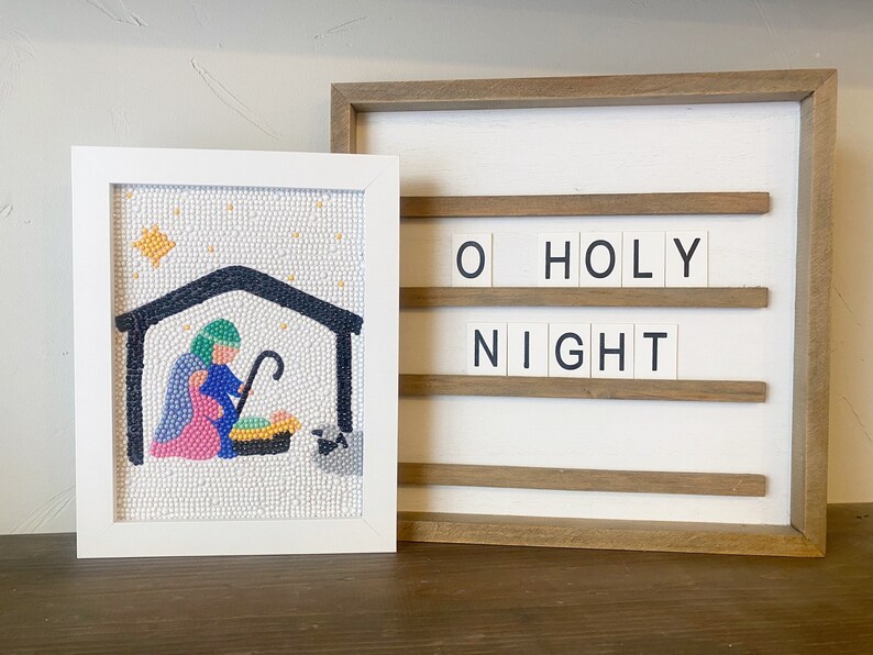 Nativity Diamond Art Kit Etsy