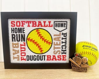 Softball Diamond Art Kit