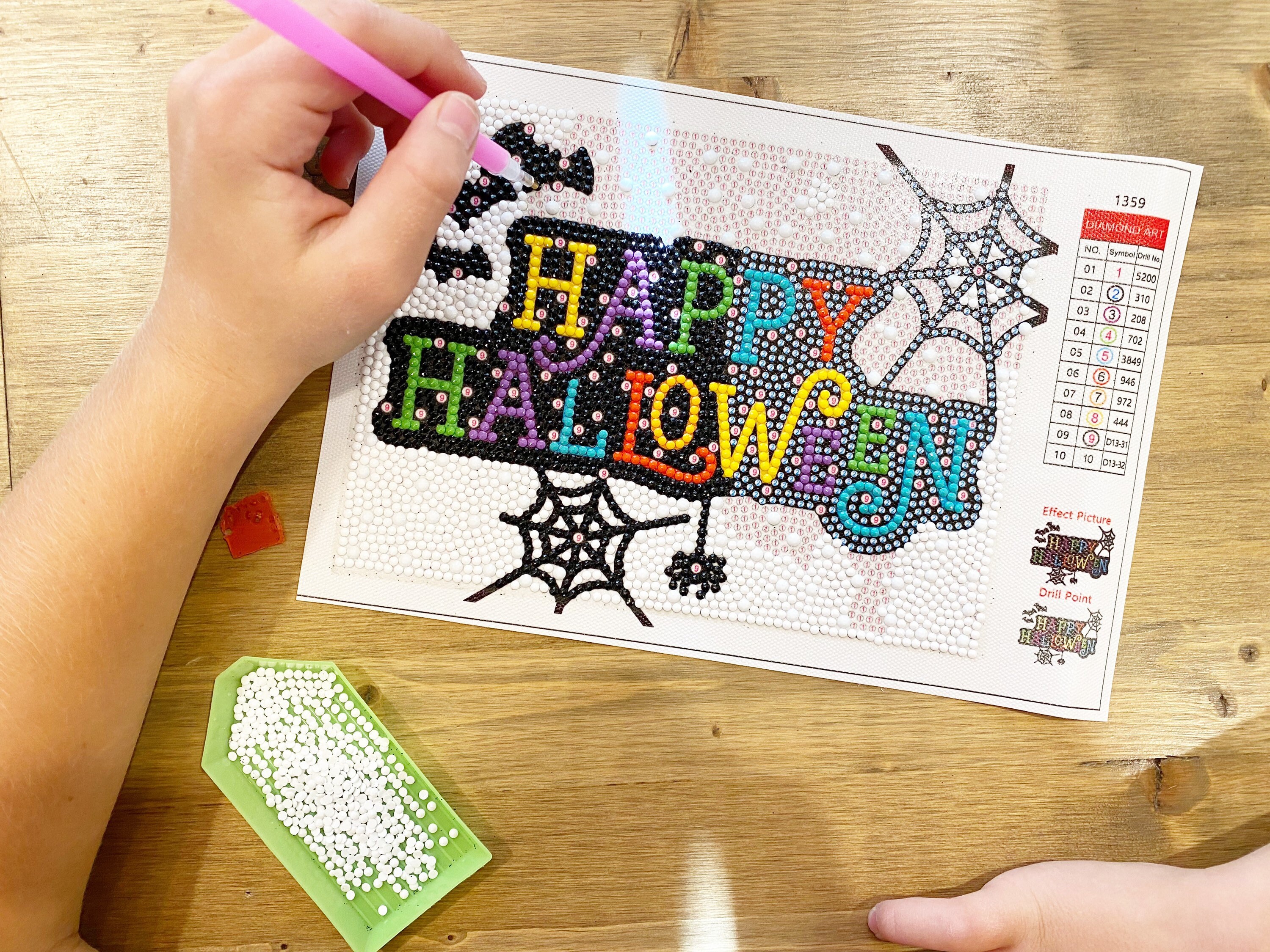 Happy Halloween Diamond Art Kit Etsy