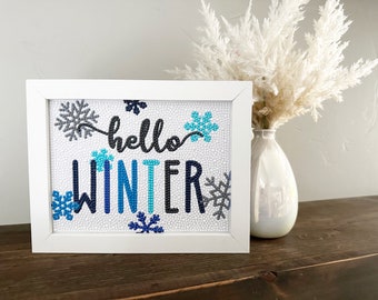 Hello Winter Diamond Art Kit