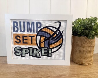 Volleyball Diamond Art Kit