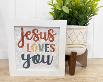 Jesus Loves You Diamond Art Kit