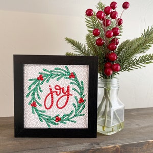 Joy Wreath Diamond Art Kit
