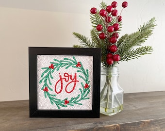 Joy Wreath Diamond Art Kit