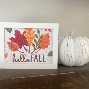 Hello Fall Diamond Art Kit