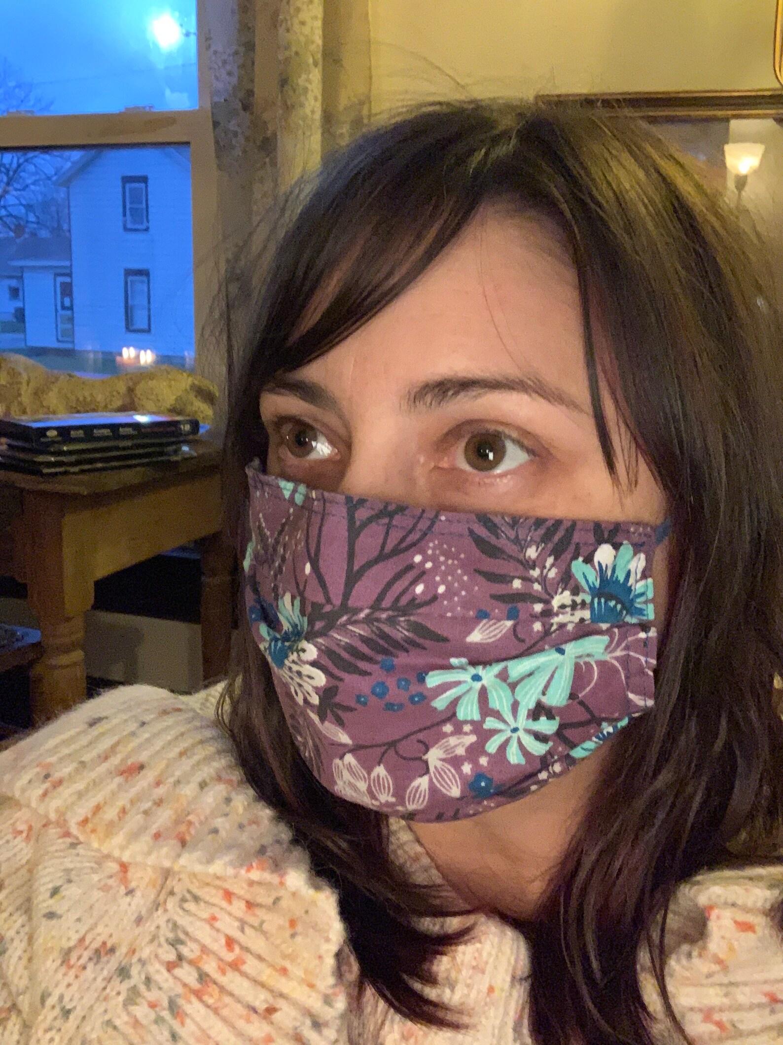 Reusable reversible face mask with optional bendable nose Etsy