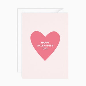 Galentine's Day Card | Happy Galentine's | Greeting Cards for Friends | Valentine's Day