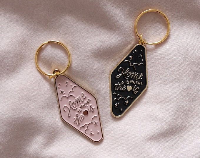For Home Long Key Key Chain You Are My Home Keychain, No Place Like Home, Long Distance Gift ...