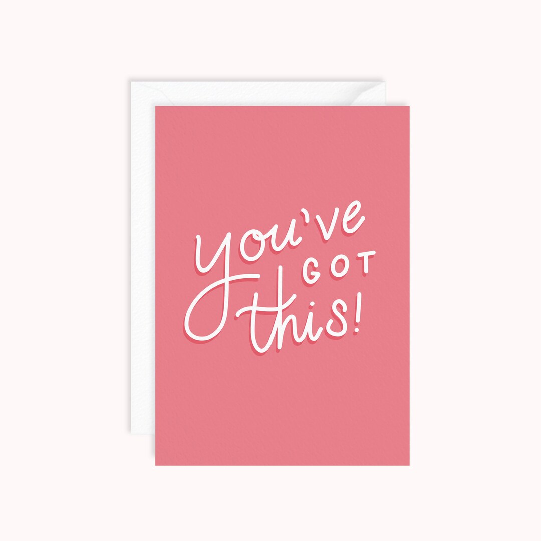 You've Got This Card | Good Luck | | New Job Greeting Card | Lucky ...