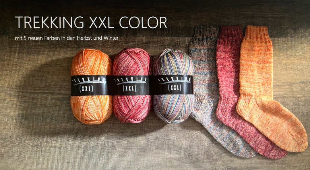 Trekking Xxl Atelier Zitron NEW COLORS Sock Yarn Stocking Yarn Etsy