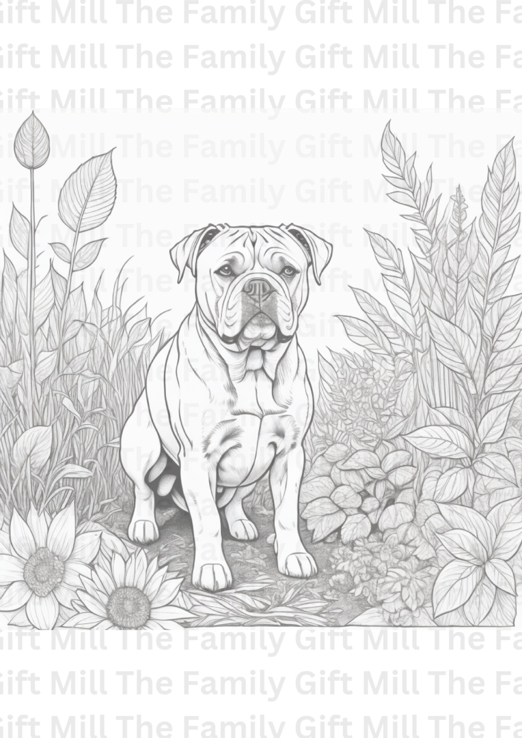 Printable Dog Coloring Pages Unleash Your Creativity With Cute and Fun