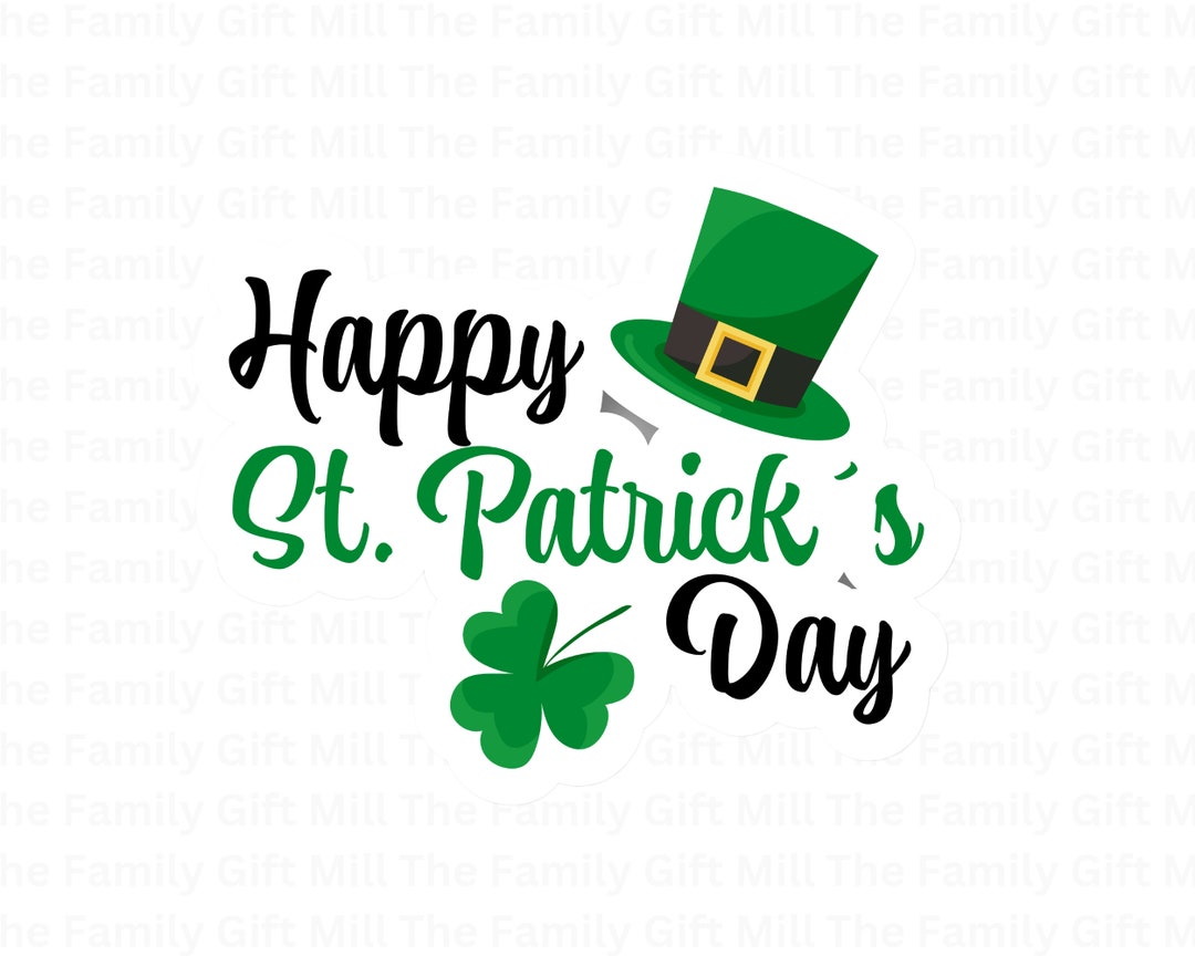 Glücksbringer Kobold SVG und PNG Bundle für St. Patrick's Day Crafts