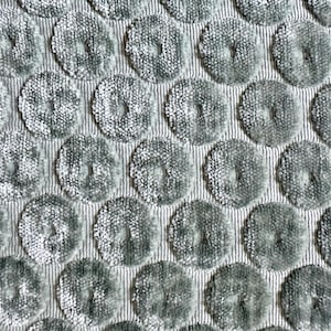 Glacial Mist velvet fabric swatch