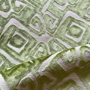 Designerstoff grüner Samtstoff , Kissenbezüge, Stoffmuster, Kissenbezüge grüner Samtstoff