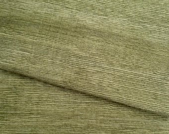 Olive Green Textured Designer Fabric Swatch