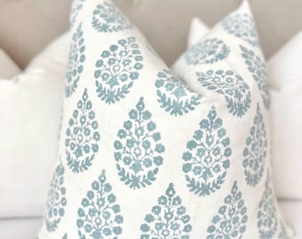 Mist blue Mera Dekokissen-Überzug, Dekokissen-Überzug, Dekokissen für Sofa und Bett