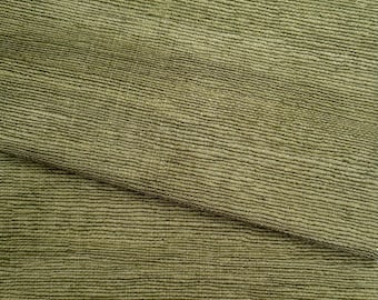 Olive green designer fabric swatch