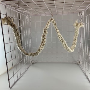 Plaited Small Pet Rope for cage