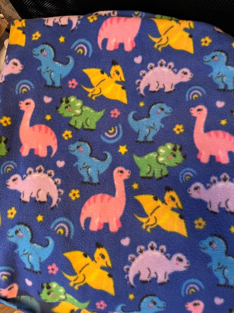 Space Pod with liner, Sputnik fleece liner Rat Hammock 10. Dinosaurs