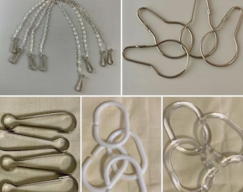 Rat Cage Toy Clips: Pear Hooks & Lanyard Chains