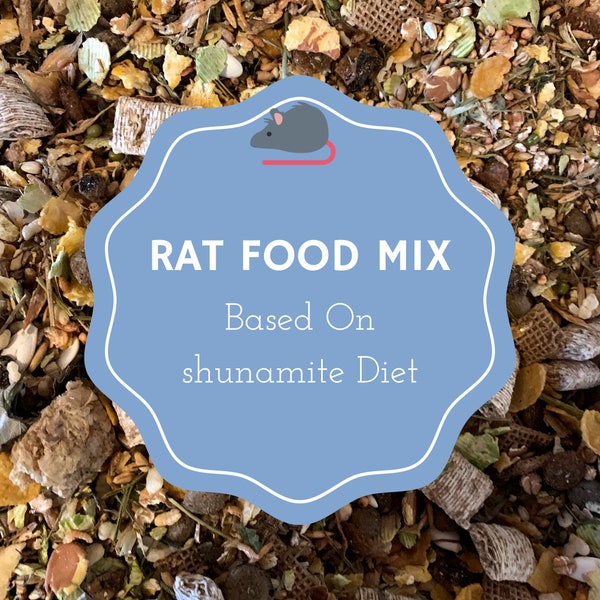 Rat food mix, Pet food, based on the shunamite diet