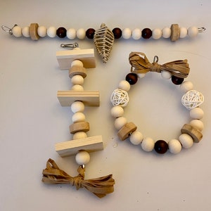 Rat Toy Natural Pine Set