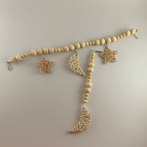Pet Moon Toy, natural toy, Rat Toy, Cage decorations, Pet Rat toy accessories, star toy, rats, hamsters, gerbils, mice, birds