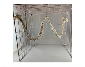 Plaited Small Pet Rope for cage, rats