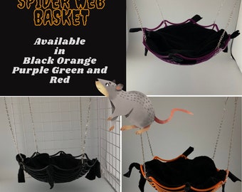 Rat Halloween Hammock Spider basket bed