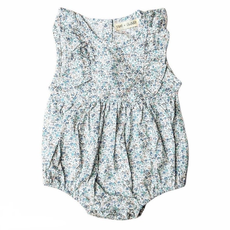 Floral Romper Spring Romper Summer Romper| Baby Romper Toddler Romper|