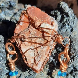 Raw Rock Arizona Route 66 Agate Bracelet
