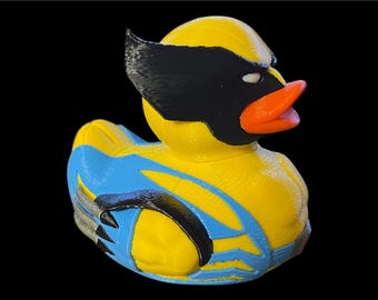 Wolverine 3D Printed Plastic Duck