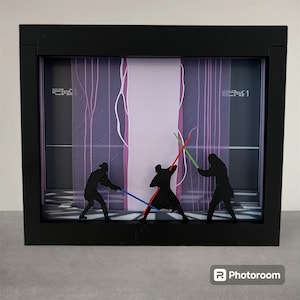 Duel on Theed Shadow Box