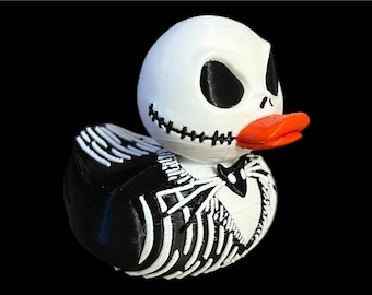 Jack Skellington 3D Printed Duck