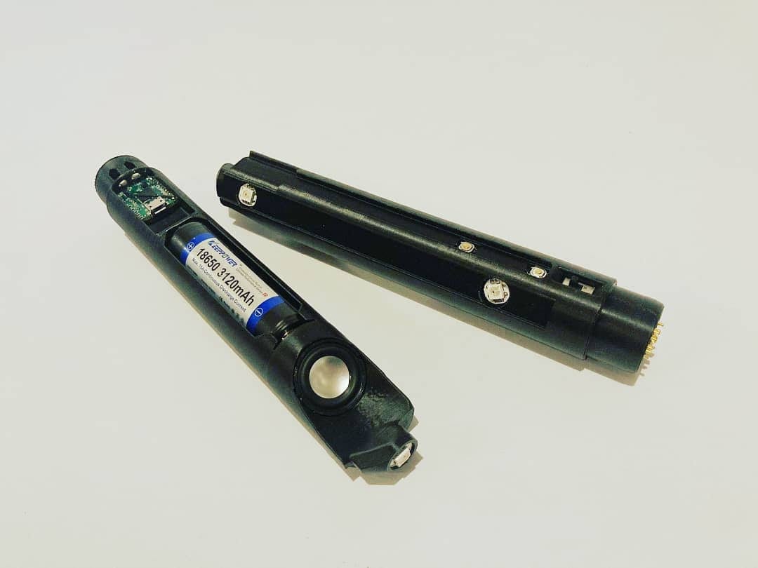 89 Sabers/Korbanth DM2021 JimmysSaberJunk Lightsaber Chassis (Removable Battery)